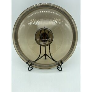 Vintage Pyrex Vision V-2.5-C Round Amber Glass Lid 8.25 Inches‎ Replacement Lid